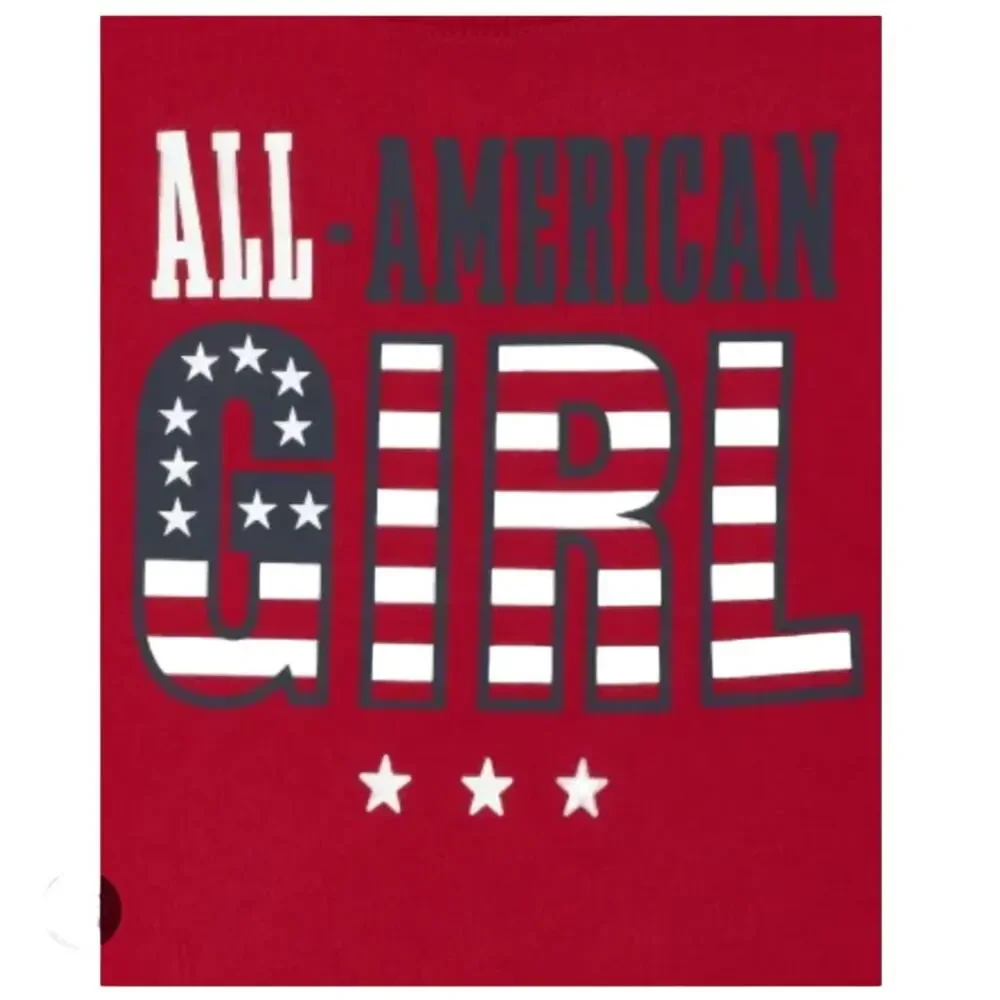 NWT Children's Place Girls Red 4th of July 